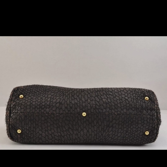 Authentic BOTTEGA VENETA Intrecciato Leather Shoulder Tote Bag Brown - Picture 8 of 15